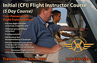 5 Day Accelerated CFI Course Venture North Aviation LLC